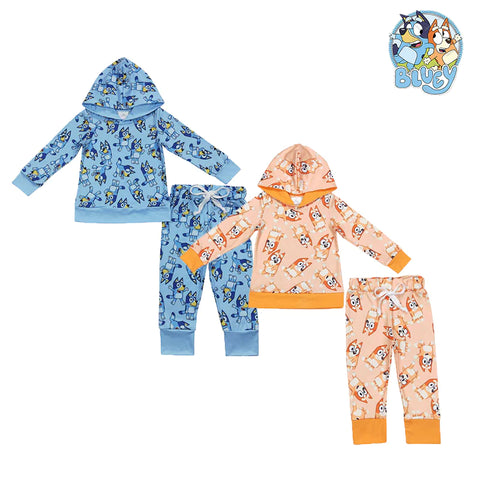 Bluey & Bingo hoodie set