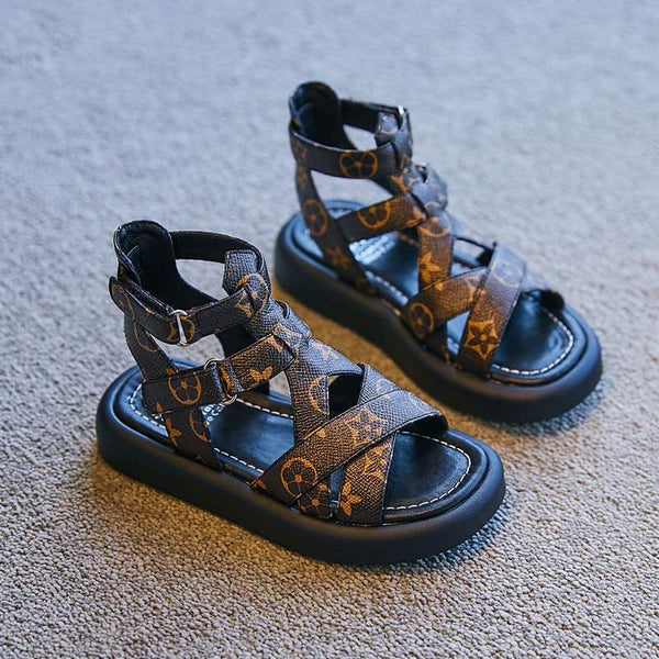 Boujie baby Roman sandals
